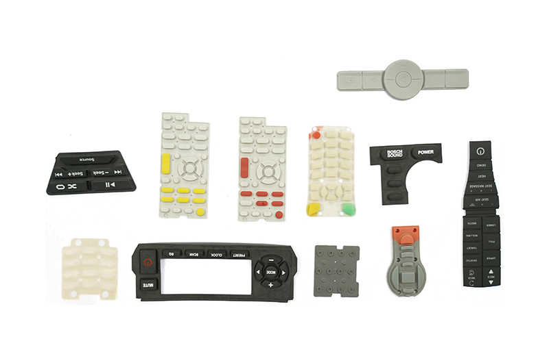 KSD-10 All kinds of rubber buttons and silicone buttons